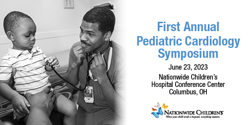 First Annual Pediatric Cardiology Symposium Banner